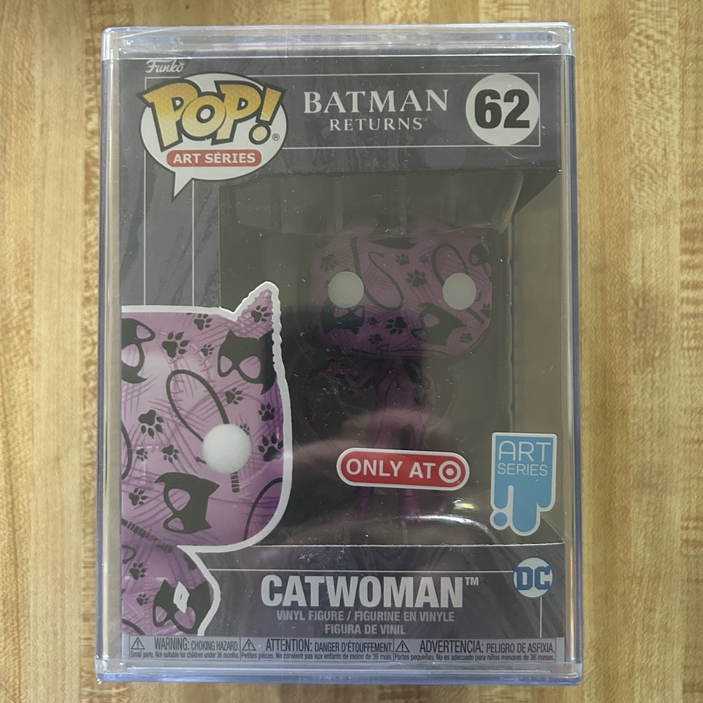 Funko Pop Art Series Batman Returns Catwoman #62 Target Exclusive (B203)